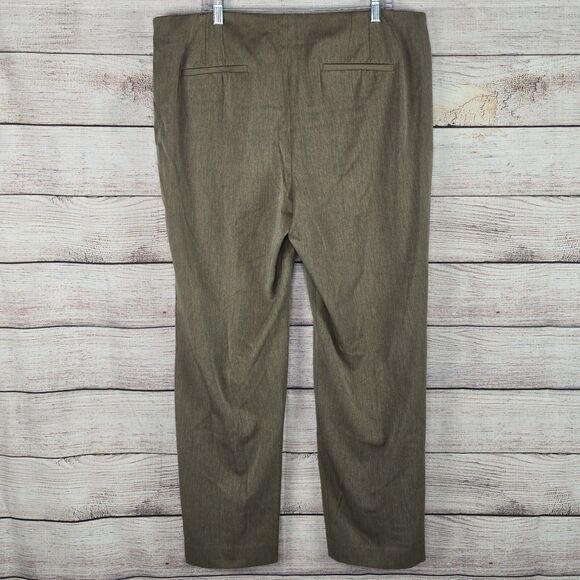 Talbots Refined Bi-Stretch Straight Leg Trouser Office Workwear Pants Size 18 - Picture 6 of 9